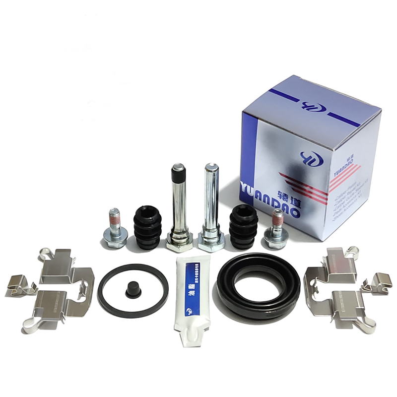 Front Rear Brake Caliper Bracket Kit - Vite del perno di guida della