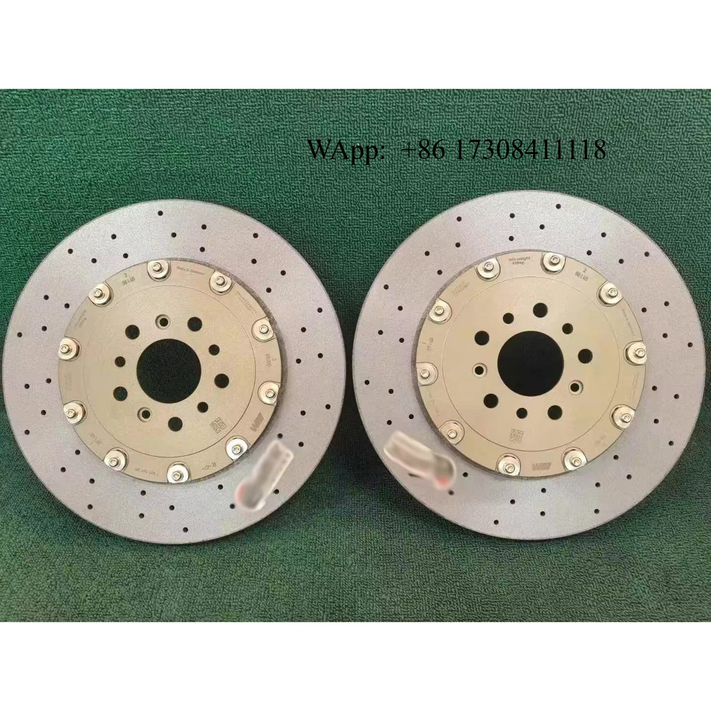 Forged Front Brake Caliper 4 Piston - Set di pinze freno di alta