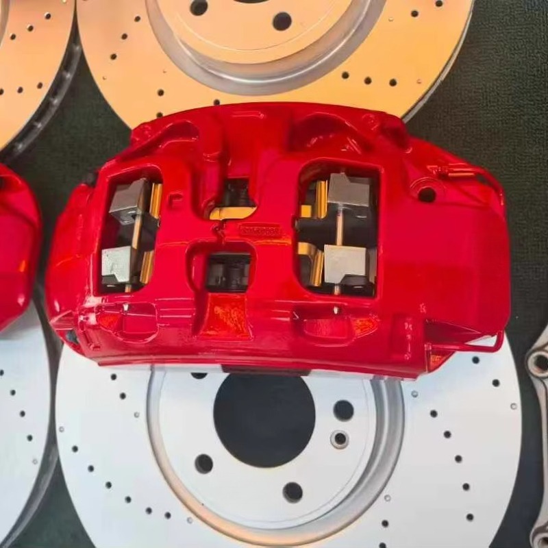 Nuovo set di pinze freno after - Forged Front Brake Caliper 4 Piston recensione e prezzo