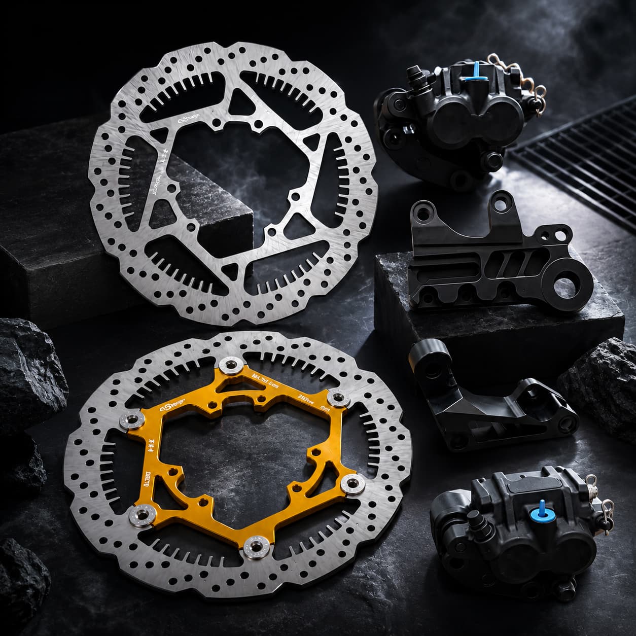 Kit Completo di Aggiornamento  - Front Rear Brake Caliper Bracket Kit recensione e prezzo